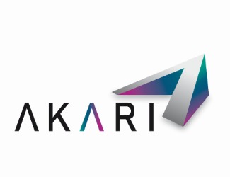 Projekt graficzny logo dla firmy online Akari